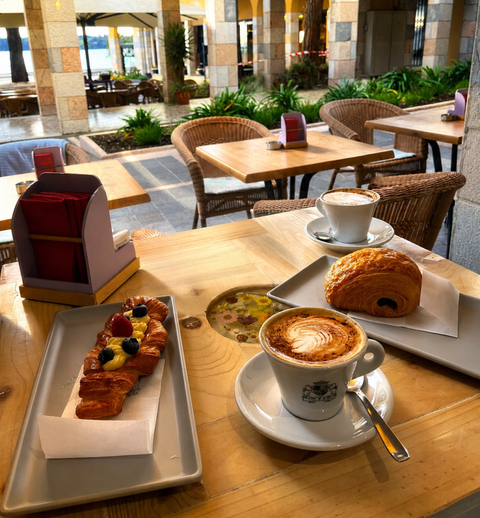 Breakfast in Gardone Riviera