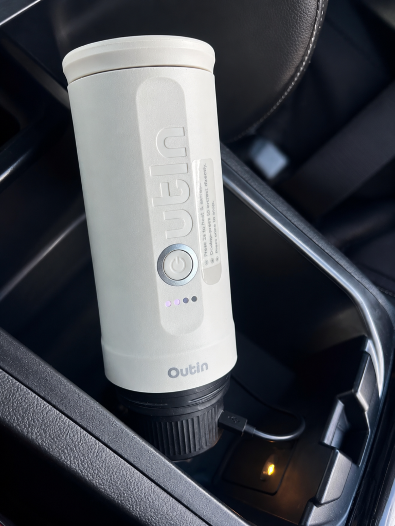 OutIn charging in the car