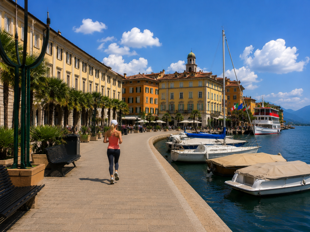 Running in Salò